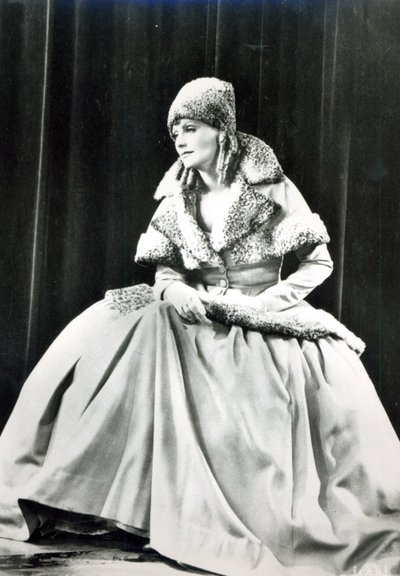 Greta Garbo in the role of Anna Karenina by American Photographer